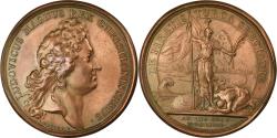 World Coins - France, Medal, Louis XIV, Défaite des Corsaires de Tripoli, 1681, Mauger