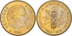 World Coins - France, Medal, Georges Pompidou, Président de la République Française
