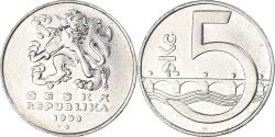 World Coins - Coin, Czech Republic, 5 Korun, 1993