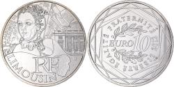World Coins - France, 10 Euro, 2012, Limousin, , Silver