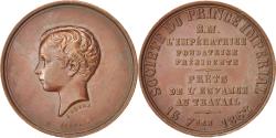 World Coins - France, Token, Second Empire, Société du Prince Impérial, 1862,