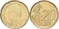 World Coins - Vatican, John Paul II, 20 Centimes, 2004, Rome, Nordic gold, , KM:345