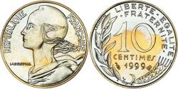 World Coins - Coin, France, Marianne, 10 Centimes, 1999, Paris, , Aluminum-Bronze