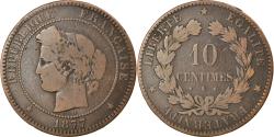 World Coins - Coin, France, Cérès, 10 Centimes, 1877, Bordeaux, , Bronze, KM:815.2