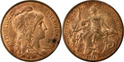 World Coins - Coin, France, Dupuis, 5 Centimes, 1913, , Bronze, Gadoury:165