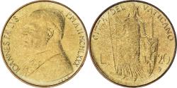 World Coins - Coin, VATICAN CITY, John Paul II, 20 Lire, 1980, Roma,