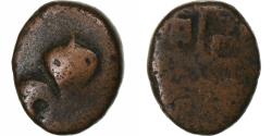 World Coins - French India, Louis XV, Doudou, n.d. (1715-1774), Pondicherry, Bronze,
