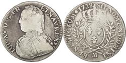 World Coins - Coin, France, Louis XV, 1/2 Écu aux branches d'olivier, 1/2 ECU, 44 Sols, 1729