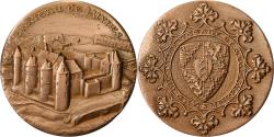 World Coins - France, Medal, Château de Luynes, 1966, Bronze, Baron,