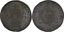 World Coins - Coin, France, 2 sols aux balances daté, 2 Sols, 1793, Lille, , Bronze