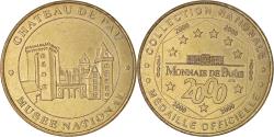 World Coins - France, Token, Touristic token, Pau - le château - Musée National, 2000