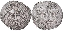 World Coins - Coin, France, Jean II le Bon, Blanc aux quadrilobes, , Billon