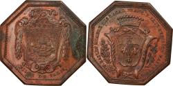World Coins - France, Token, Ile de France, Villes et Noblesse, Jean Sylvain Bailly, 1789