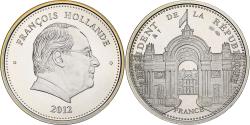 World Coins - France, Medal, Les Présidents de la République François Hollande, 2012