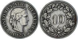 World Coins - Coin, Switzerland, 10 Rappen, 1920