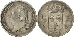 World Coins - Coin, France, Louis XVIII, Louis XVIII, 1/4 Franc, 1823, Lille,