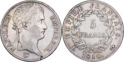 World Coins - France, 5 Francs, 1810, Bayonne, Silver, , Gadoury:584