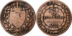 World Coins - Italy, Carlo Felice, 5 Centesimi, 1826, Copper, , KM:127.1