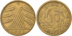 World Coins - Coin, GERMANY, WEIMAR REPUBLIC, 10 Reichspfennig, 1925, Karlsruhe,