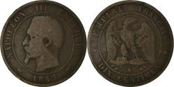 World Coins - Coin, France, 10 Centimes, 1853