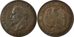 World Coins - Coin, France, Napoleon III, 2 Centimes, 1861, Bordeaux,
