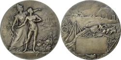 World Coins - France, Medal, Préparation Militaire, Tir, Silvered bronze, Coudray,