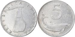 World Coins - Coin, Italy, 5 Lire, 1968, Rome, , Aluminum, KM:92