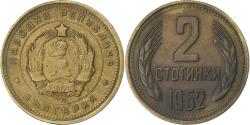 World Coins - Bulgaria, 2 Stotinki, 1962, Brass, , KM:60