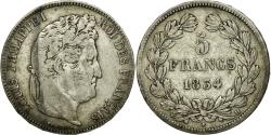 World Coins - Coin, France, Louis-Philippe, 5 Francs, 1834, La Rochelle, , Silver