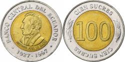 World Coins - Ecuador, 100 Sucres, 1997, Bi-Metallic, , KM:101