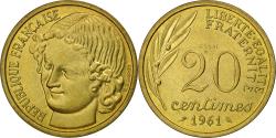 World Coins - Coin, France, Essai de Baron, 20 Centimes, 1961, Paris, , Cupro-nickel