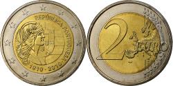 World Coins - Portugal, 2 Euro, Portuguese Republic, 2010, Lisbon, Bi-Metallic,