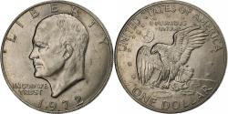 Us Coins - United States, Dollar, Eisenhower, 1972, U.S. Mint, Copper-Nickel Clad Copper