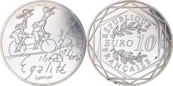 World Coins - France, 10 Euro, Egalité, 2014, Sempé, , Silver, Gadoury:EU718