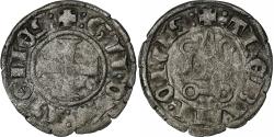 World Coins - Duchy of Athens, Gui II de la Roche, Denier, 1287-1308, Thebes, Billon