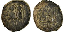 Ancient Coins - Coin, Justin II, Follis, 569-570, Nicomedia, , Copper, Sear:369