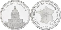 World Coins - France, Medal, l'Hôtel des Invalides, Silver,