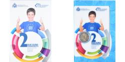 World Coins - San Marino, 2 Euro, 10 ans de l'euro, 2012, Rome, Special Unc.,
