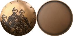 World Coins - France, Medal, Première Guerre Mondiale, 1988, Bronze,