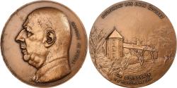 World Coins - France, Medal, De Gaulle, Colombey les Deux Eglises, La Boisserie, Bronze