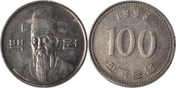 Coin, Korea, 100 Won, 1999 | Asian and Middle Eastern Coins