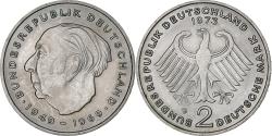 World Coins - GERMANY - FEDERAL REPUBLIC, 2 Mark, 1973, Munich, Copper-Nickel Clad Nickel