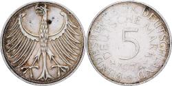 World Coins - Federal Republic of Germany, 5 Mark, 1972, Stuttgart, Silver,