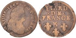 World Coins - Coin, France, Louis XIV, Liard de France au buste âgé, troisième type, Liard