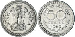 World Coins - Coin, India, 50 Paise, 1969