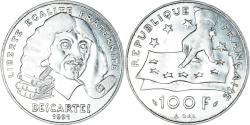 World Coins - Coin, France, Descartes, 100 Francs, 1991, , Silver, KM:996