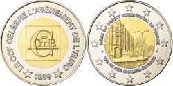 World Coins - France, Medal, CCF, Avènement de l'Euro, 1999, Bimetallic,