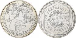 World Coins - France, 10 Euro, Champagne-Ardenne, 2012, Silver, , KM:1869