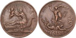 World Coins - France, Medal, Naissance d'Henri, Duc de Bordeaux, 1820, Bronze,