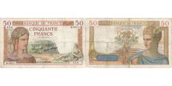 World Coins - France, 50 Francs, Cérès, 1935, K.3411, VF(30-35), Fayette:17.20, KM:81